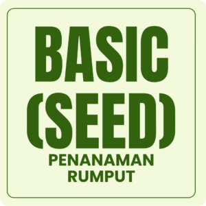 Pakej Penanaman Rumput BASIC (SEED)